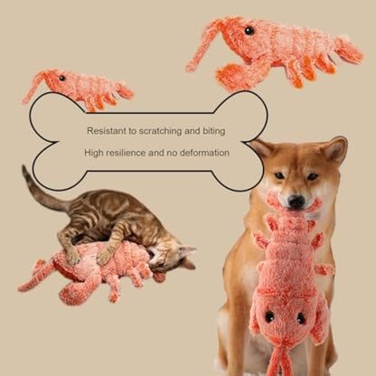 Flopping Cat & Dog Toy – USB Rechargeable, Catnip-Infused & Washable