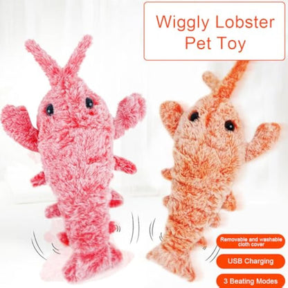 Flopping Cat & Dog Toy – USB Rechargeable, Catnip-Infused & Washable