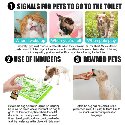 Pet Feces Positioning Pet Cat Dog Positioning Defecation Inducer
